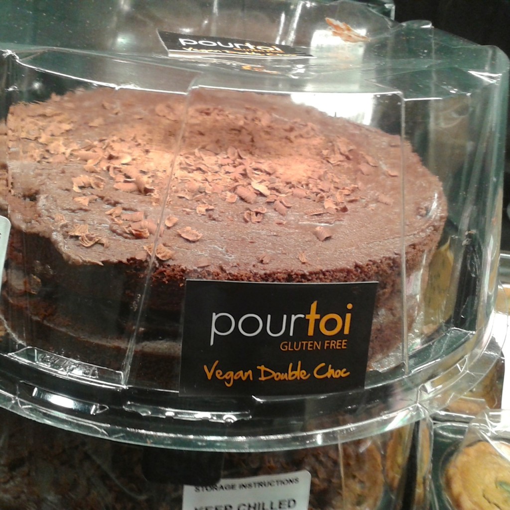 An entire cake Fat Gay Vegan