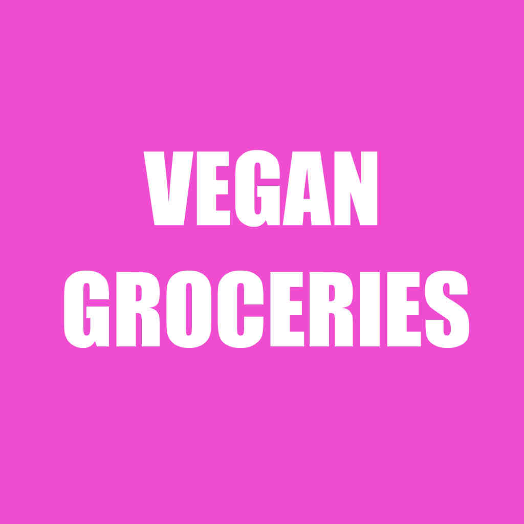 So many vegan groceries