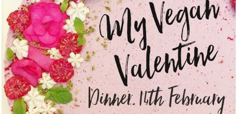 Exclusive vegan Valentine dinner