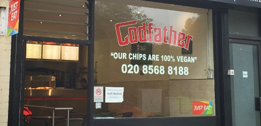 Vegan chips in London