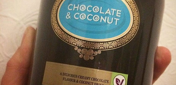 Chocolate coconut drink