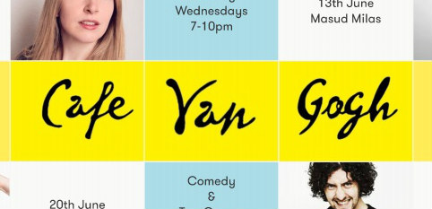 Comedy events at London vegan eatery