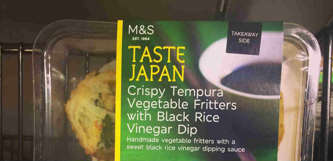 New vegan food in Marks and Spencer