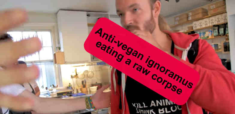 Support vegan business attacked by trolls