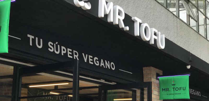 Vegan grocery store in Mexico City