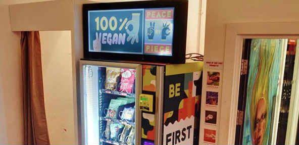 Vegan vending machine in UK first